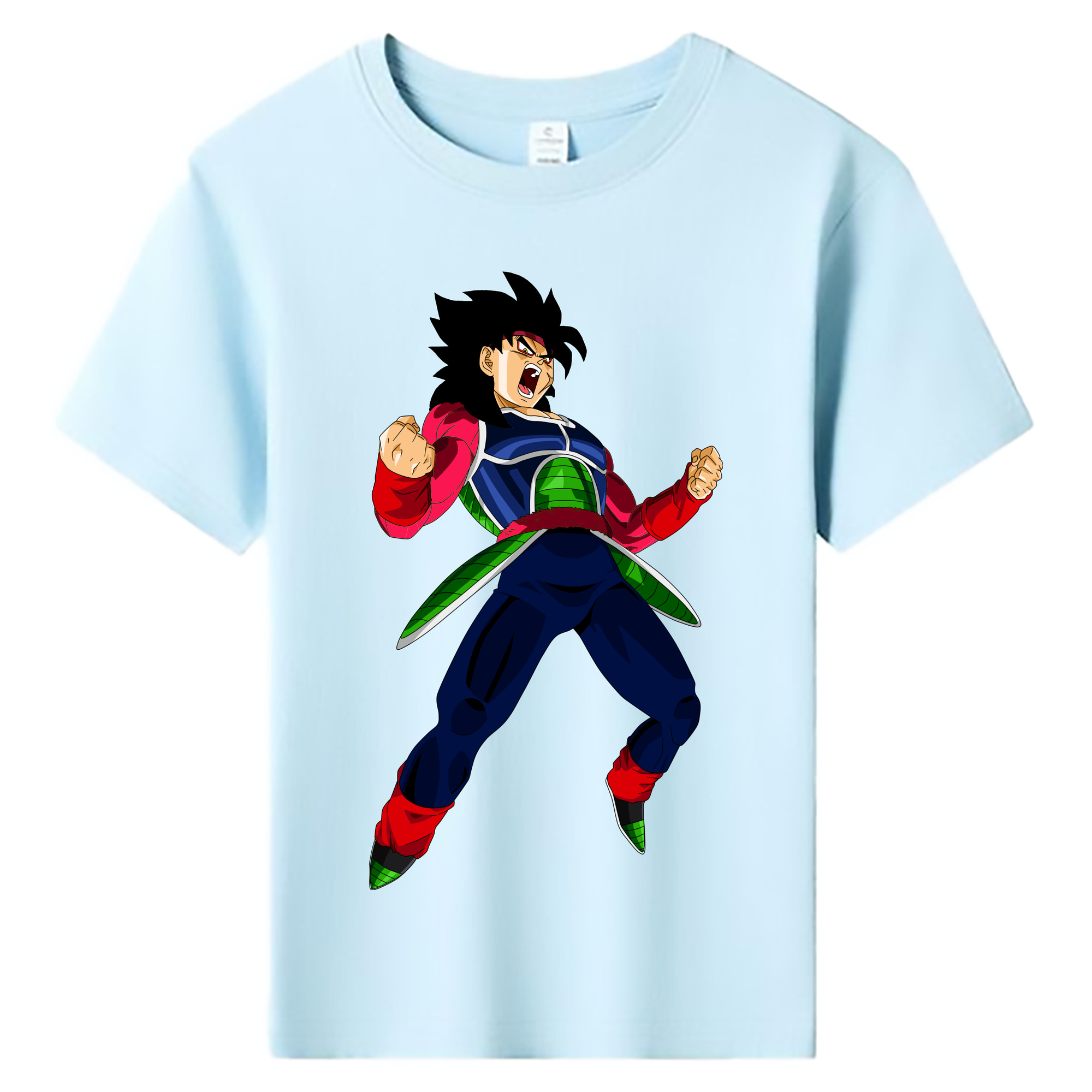 （画像用） ドラゴンボール バーダック DRAGON BALL Burdock 綿100％キッズTシャツ（フロントプリント）